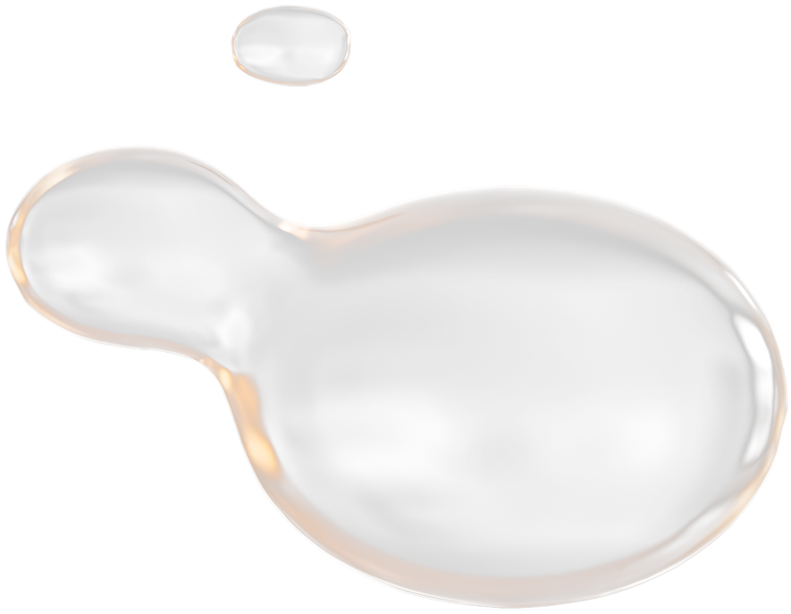 Transparent Liquid Blob